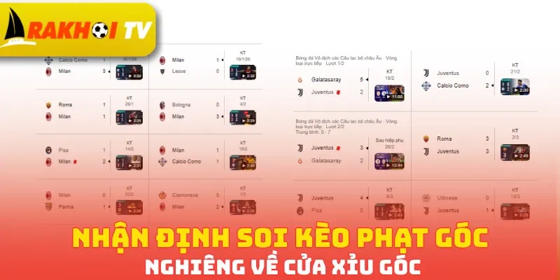 Nhận định soi kèo phạt góc nghiêng về cửa Xỉu góc